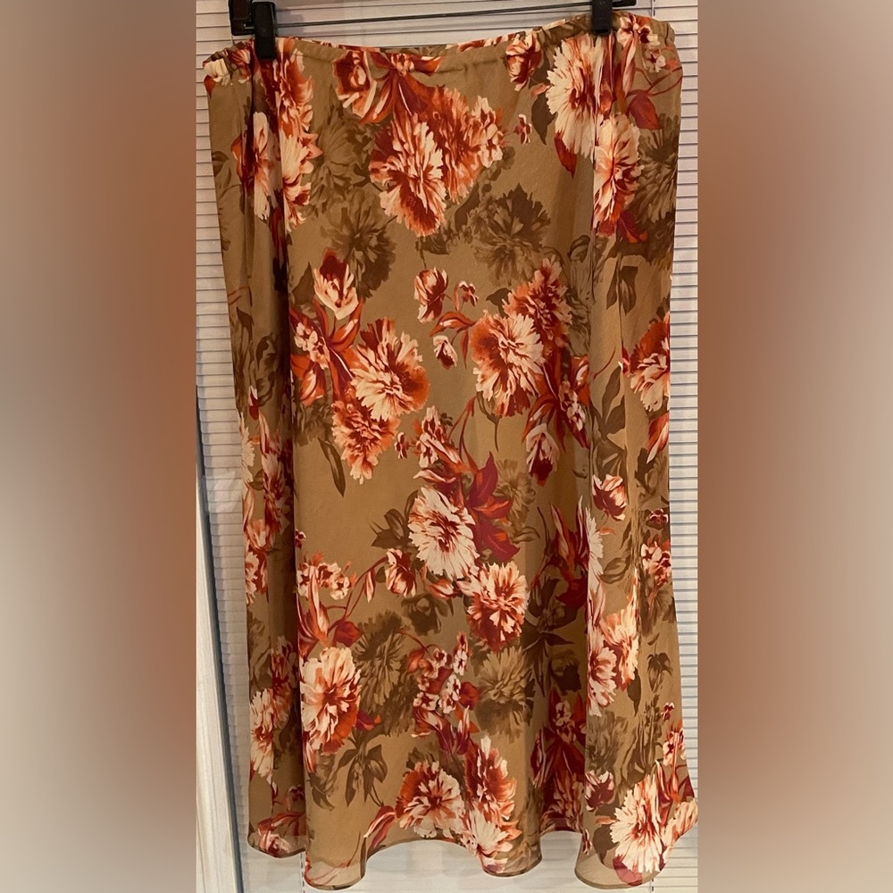 Coldwater Creek Midi Skirt/Size Large/NWOT